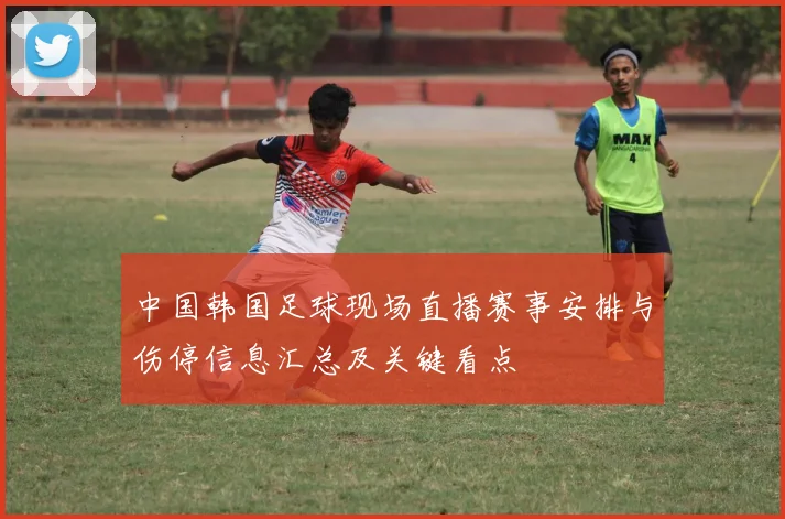 中国韩国足球现场直播赛事安排与伤停信息汇总及关键看点